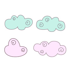 Dinosaurs in flat cartoon style. Dinosaur vector illustration. Super Cute dinosaurs on white background.
Children's collection includes cute dinosaurs, palm trees, volcanoes. Cute prehistoric dinosaur