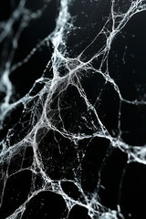 Web-like Fibrous Structure in the Darkness