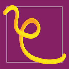 Abstract Gradient Blend Motion Against a Purple Background of Fluid Shapes