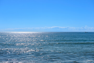 湘南の海・水平線