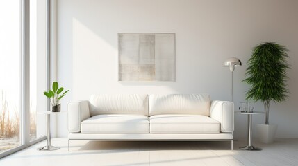 leather furniture on white