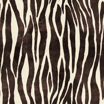 Zebra print repeat pattern illustration
