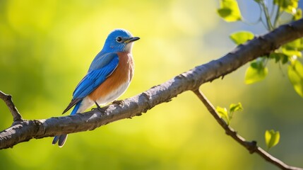 photography eastern blue bird