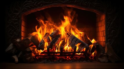 roaring fire overlay