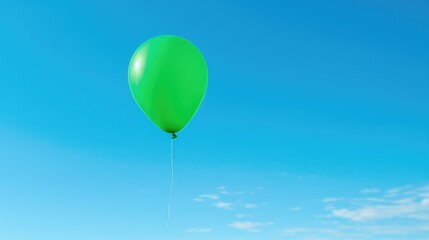 Fototapeta premium sky green ballon