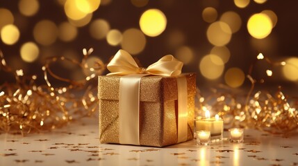 treasure gold gift box