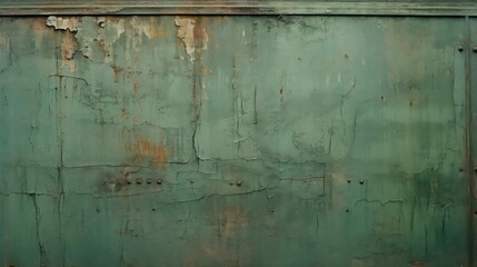 metal grunge green background