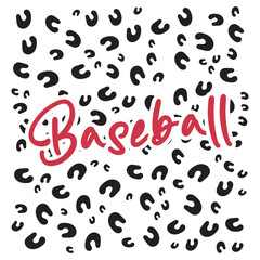 Baseball Quotes Sublimation Design