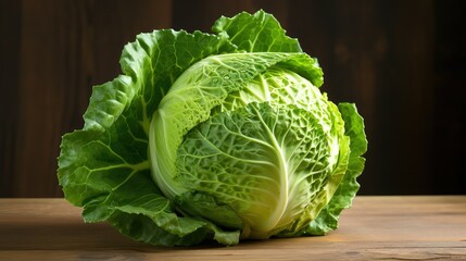 Fototapeta premium leaves vegetable cabbage vegetable