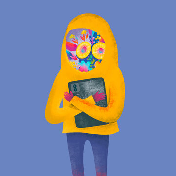 Internet sympathy concept