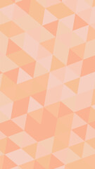 The vector background features orange and brown gradient triangles, arranged in a polygonal design that blends earthy tones with geometric precision and style.

