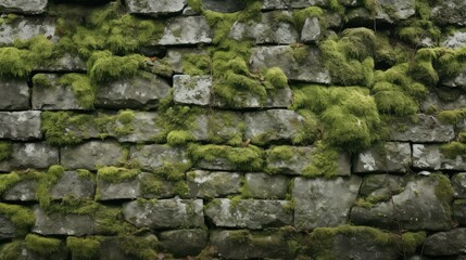 nature aged wall