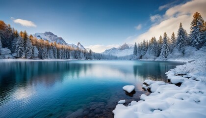 winter lake