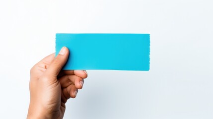 Fototapeta premium vibrant blue paint swatches