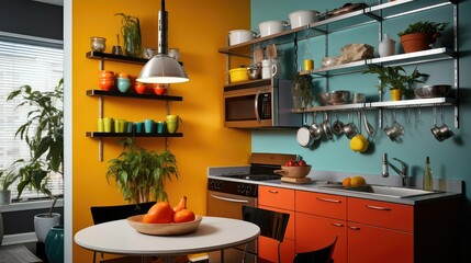 color kitchen vertical