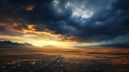 Obraz premium contrast sun and clouds