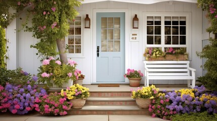 hue front door white