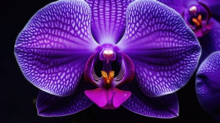 vibrant purple science