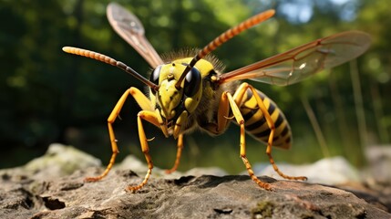 insect yellow jacket wasp