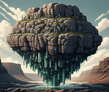 Listwanite A metasomatic rock that is formed by the carbonation