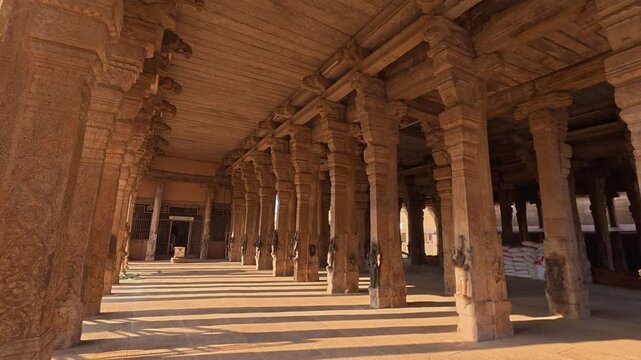 Sri Ranganatha Swamy temple is located in Srirangam, Tiruchirapalli, Tamil Nadu, South India. This Hindu temple dedicated to Ranganatha (a form of Vishnu) & his consort Ranganayaki (a form of Lakshmi