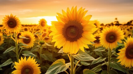 Obraz premium beauty sun glow