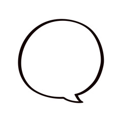 シンプルなフキダシ