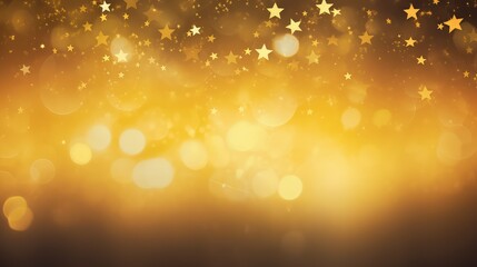 dreamy yellow star background