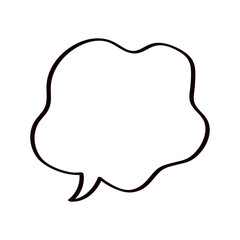 シンプルなフキダシ