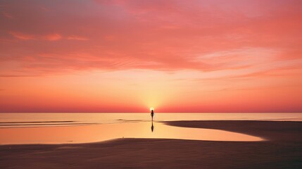 scene looking at sun