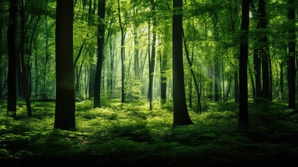 Fototapeta premium sunlight green background textured