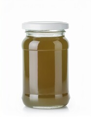 Olive oil in a jar