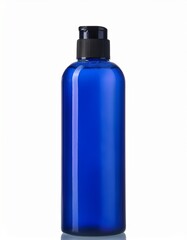 Blue bottle, pump top