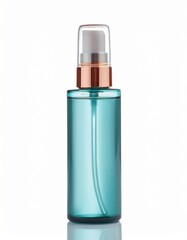 Teal beauty bottle