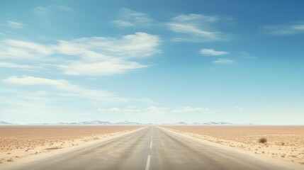Fototapeta premium emptiness long road