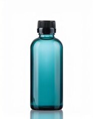 Teal Glass Bottle