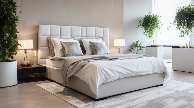 headboard box spring bed