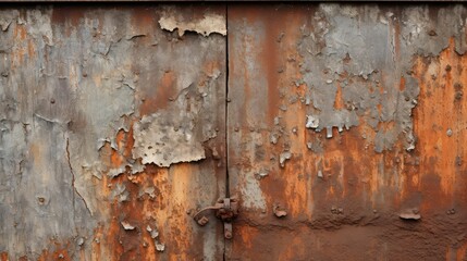 weathered barn metal