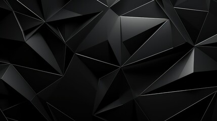 Fototapeta premium depth black background geometric