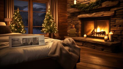 fireplace gift certificate holiday