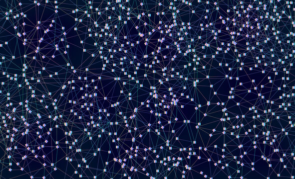 Dark Network with Gradient detail