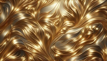 Golden liquid light flows across a soft, textured surface