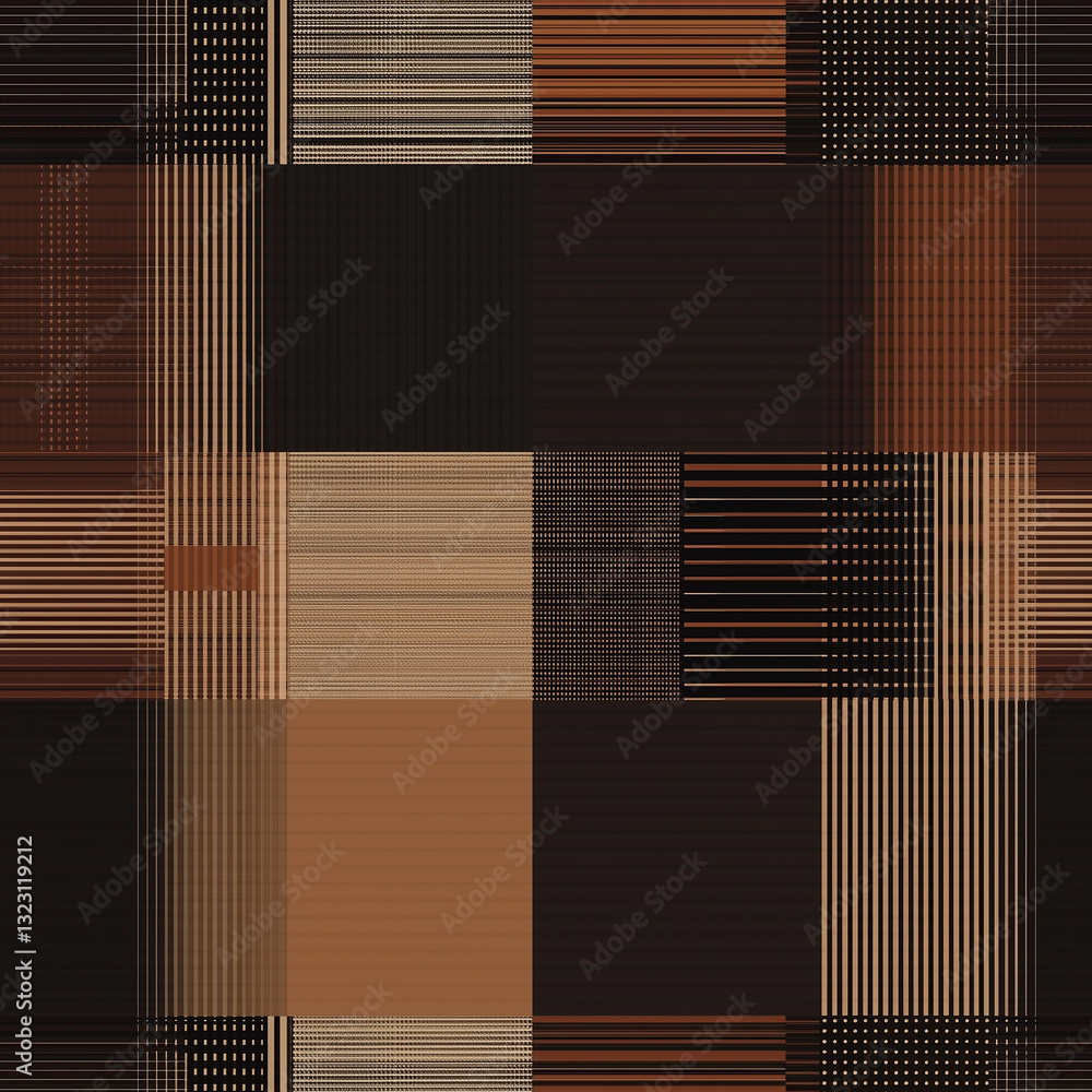Aufkleber exploring vichy plaid patterns in duotone textiles creative fabric design modern fabric patterns sea
