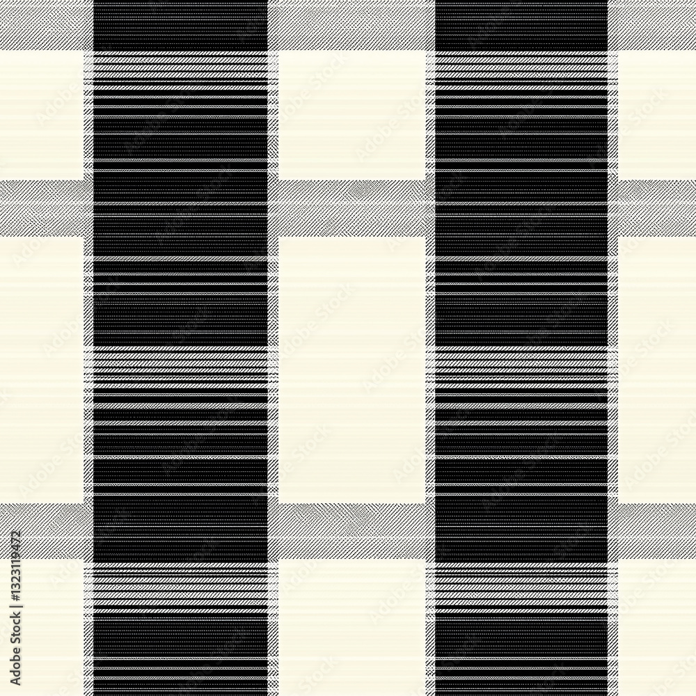 Aufkleber vichy plaid patterns showcase textile studio fabric design creative workspace close-up seamless tart