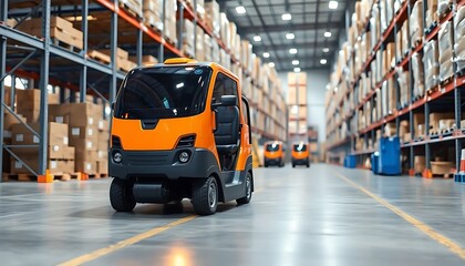 AGV Forklift Trucks-Transport More with Safety in warehouse.
