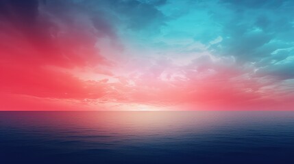 Fototapeta premium serene gradient background red to blue