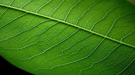 Obraz premium veins willow tree leaf