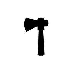 Minimalist Hatchet Axe Icon
