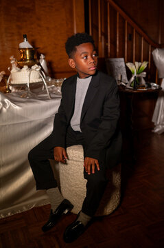 Getting dressed for the party is always fun