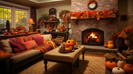 decorations happy thanksgiving house